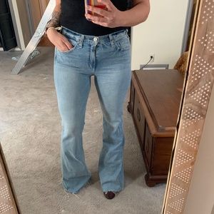 McGuire Majorelle Mid-Rise Flare Jeans